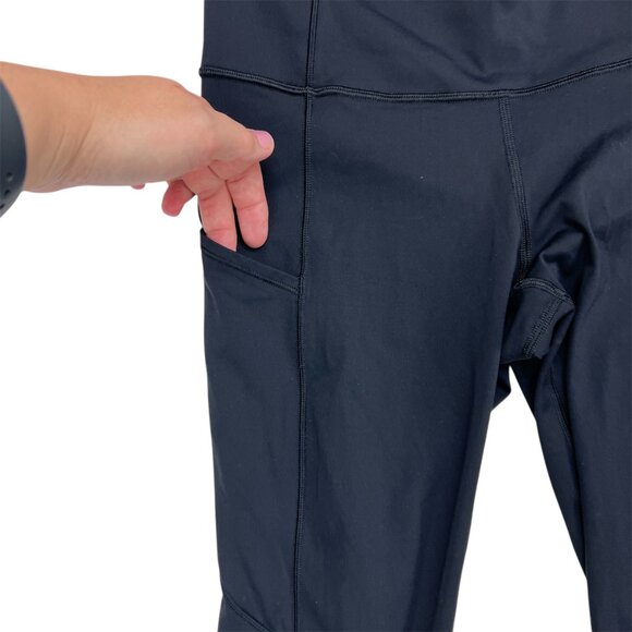 Lululemon Fast and Free Leggings Black Multiple Pockets Size 6 - Picture 4 of 9